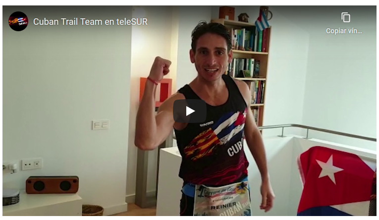 Telesur reseña presencia del Cuban Trail Team en la I Carrera en Casa