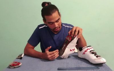 Cambiar calas o placas en zapatillas de ciclismo