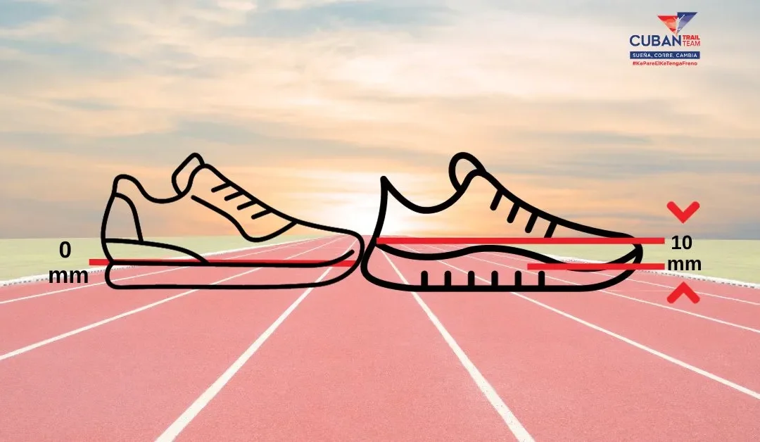 SALUD Y NUTRICIÓN 18 ¿Qué es el drop en una zapatilla?