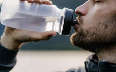 Hidratación en carrera de trail running
