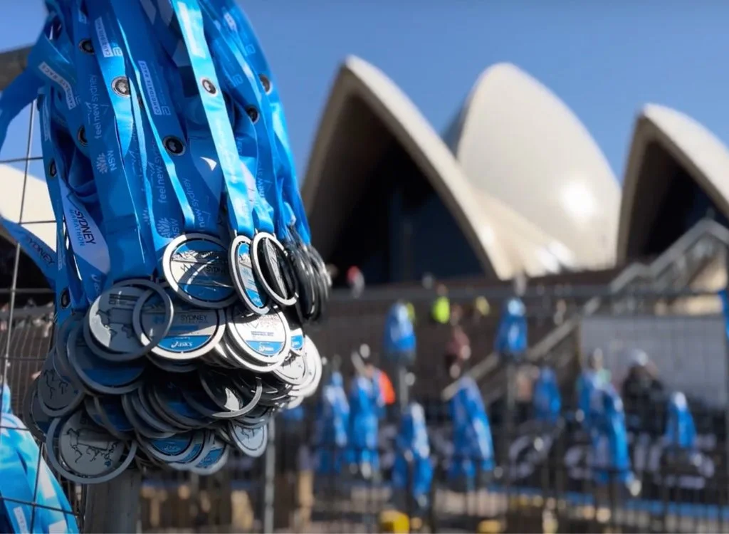 Medallas Sydney Marathon Medallas Sydney Marathon